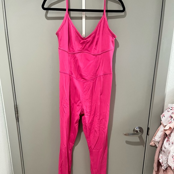 JoyLab Pants & Jumpsuits Hot Pink Workout Jumpsuit Poshmark